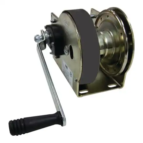 Treuil à câble force de traction 1500 kg D. corde 7 mm Logement de la corde 12 m