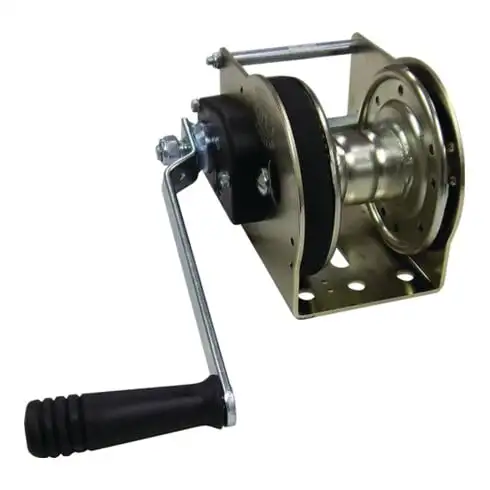 Treuil à câble force de traction 750 kg D. corde 5 mm Logement de la corde 12 m