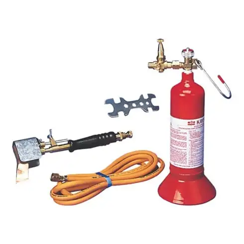 Unité de brasage tendre KAYSER avec pièce de cuivre standard