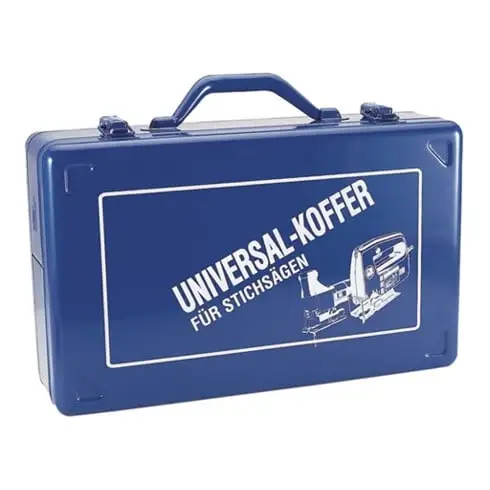 Valise p. machine-outils l.390xP240xH112mm insert en plastique p. scies sauteuse