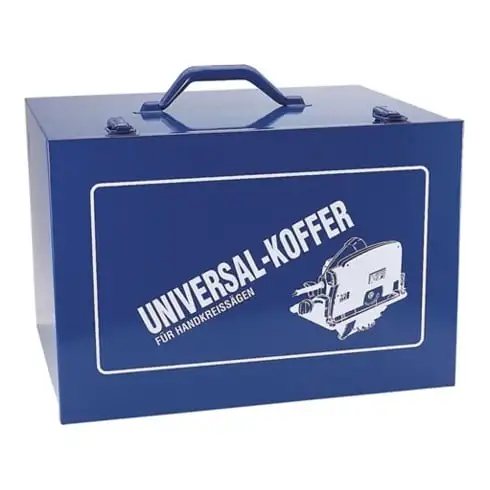 Valise p. machine-outils l.410xP280xH330mm insert en plastique p. scies circulai