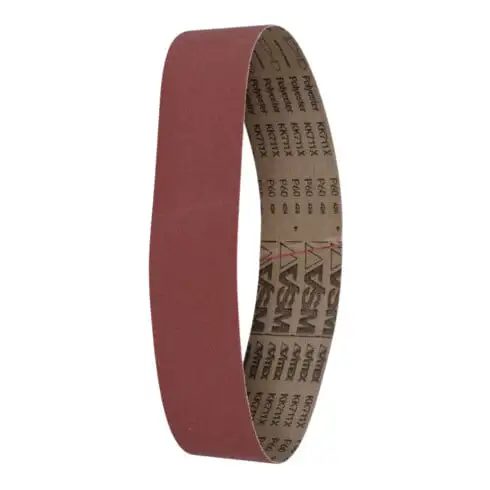 VSM Bande abrasive Corindon normal (A) KK711X, 100x1000 mm, Grain : 80