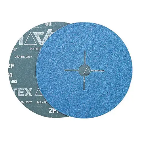 VSM Disque en fibre ZF 714, zirconium (ZA), ⌀ 115 mm, Grain : 50