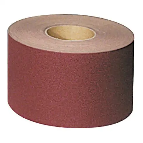 VSM Rouleau en tissu abrasif (A) brun KK 114 F, 100 mm x 50 m, Grain : 320