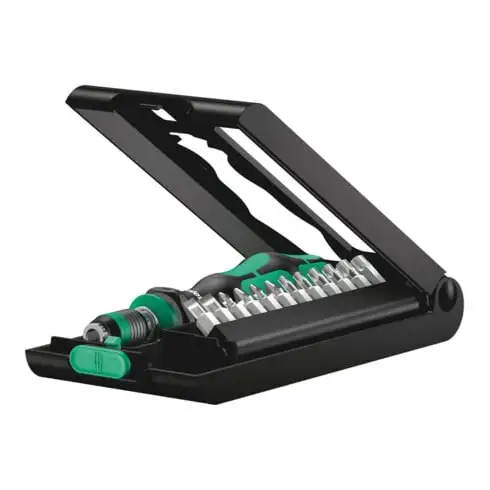 WERA Jeu d’embouts avec manche universel 13 pièces