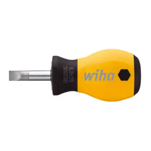 Wiha Tournevis SoftFinish® ESD Fente court (32153) 6,5 mm x 25 mm