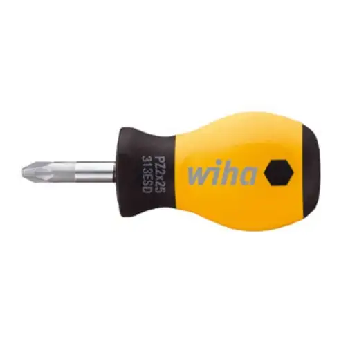 Wiha Tournevis SoftFinish® ESD Pozidriv Stubby (32156) PZ1 x 25 mm