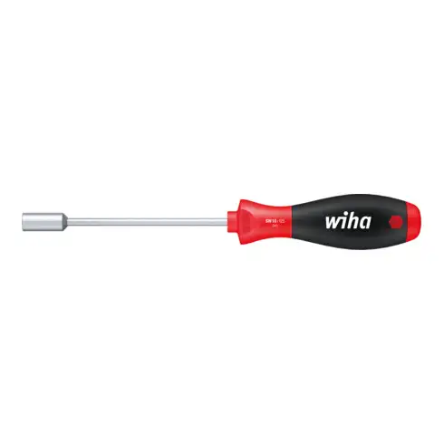 Wiha Tournevis SoftFinish® Tournevis à douille six pans avec lame ronde (01032) 16 mm x 125 mm